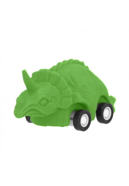 ASST | Gumový dinosurus - Triceratops zelený 
